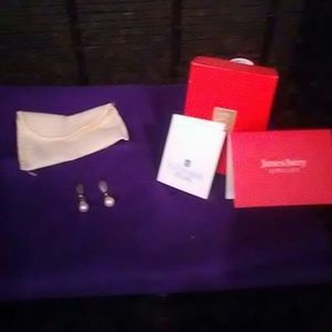 James Avery Vintage Cultured Pearl Ear Posts